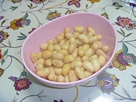 悪玉コレステロールのコントロールに!蒸し大豆